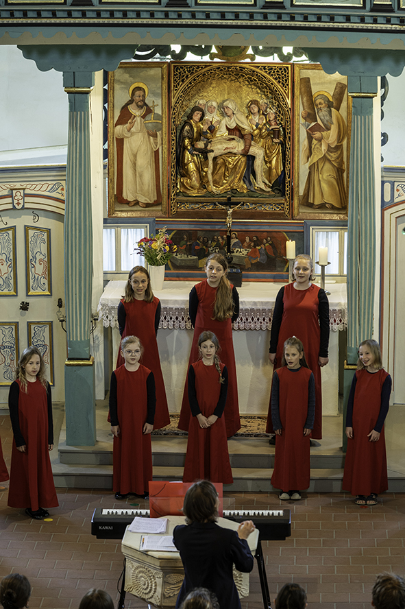 Einige der Jüngsten im Chor