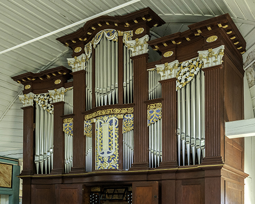 restaurierte orgel